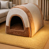 Enclosed Pet Bed House for Dogs and Cats