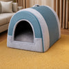 Enclosed Pet Bed House for Dogs and Cats