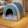 Enclosed Pet Bed House for Dogs and Cats