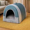 Enclosed Pet Bed House for Dogs and Cats