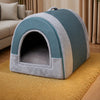 Enclosed Pet Bed House for Dogs and Cats