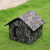 Outdoor Enclosed Cat Shelter