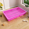 Plastic Dog Potty Tray with Grate