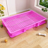 Plastic Dog Potty Tray with Grate
