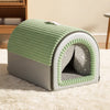 Enclosed Pet Bed for Dogs and Cats