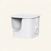 Large Semi-Enclosed Cat Litter Box