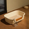 Portable Pet Litter Box for Cats and Small Dogs