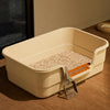 Portable Pet Litter Box for Cats and Small Dogs
