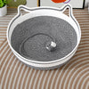 Cat Bed with Built-In Scratching Pad and Washable Cushion