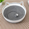 Cat Bed with Built-In Scratching Pad and Washable Cushion