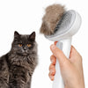 2-in-1 Cat & Dog Deshedding and Detangling Grooming Brush