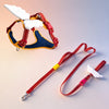 Winged Nylon Dog Harness with Optional Multi-Function Leash