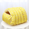 Enclosed Open-Front Pet Bed for Cats and Small Dogs