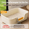 Portable Pet Litter Box for Cats and Small Dogs