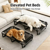 Elevated Foldable Mesh Pet Bed for Dogs