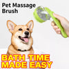 Dog & Cat Bath Brush for Shampooing & Massage