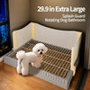 Plastic Dog Potty Tray with Grated Surface