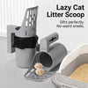 All-in-One Cat Litter Scoop with Built-In Bag Holder