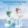 Portable Dog Water Bottle with Foldable Drinking Cup for Travel