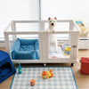 Movable Indoor Pet Fence with Door