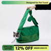 Portable Double-Sided Mesh Pet Carrier Bag