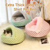Semi-Enclosed Winter Pet Bed for Cats and Small Dogs