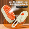 Rechargeable Spray Pet Grooming Brush for Cats and Dogs
