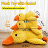 Plush Squeaky Dog Toys – Duck, Disc & Pizza Designs