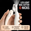 Ergonomic LED Nail Clippers for Cats & Dogs