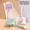 Self-Cleaning Deshedding Brush for Dogs and Cats