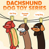 Cartoon Latex Squeaky Dog Toy for Small and Medium Dogs