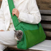 Portable Double-Sided Mesh Pet Carrier Bag