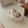 Deep Corrugated Cardboard Cat Scratcher Bed
