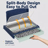 Plastic Dog Potty Tray with Walls, Drawer & Wire Grate