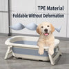 Foldable Pet Bath Basin for Dogs and Cats