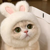 Animal-Inspired Pet Costume Hats for Cats and Dogs