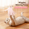 Interactive Feather Cat Toy