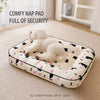 Removable-Washable Pet Bed Mat for Dogs and Rabbits