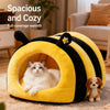 Enclosed Cat & Dog Bed Tent for Cozy Indoor Rest