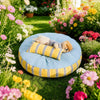 Striped Pet Bed for Cats & Dogs – Removable, Washable