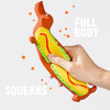 Cartoon Latex Squeaky Dog Toy for Small and Medium Dogs