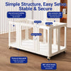 Movable Indoor Pet Fence with Door