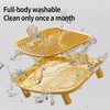 Large Semi-Enclosed Cat Litter Box with a Splash Guard
