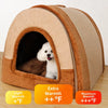 Enclosed Pet Bed House for Dogs and Cats