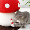 Mushroom-Shaped Cat Scratching Post