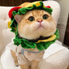 Animal-Inspired Pet Costume Hats for Cats and Dogs