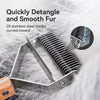 Double-Sided Detangling Comb for Dogs & Cats