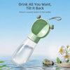 Portable Dog Water Bottle with Foldable Drinking Cup for Travel