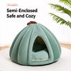Enclosed Cat & Small Dog Bed