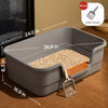 Portable Pet Litter Box for Cats and Small Dogs